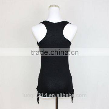 Wholesale Custom Cotton Tank Tops for Women OEM Service photo-5