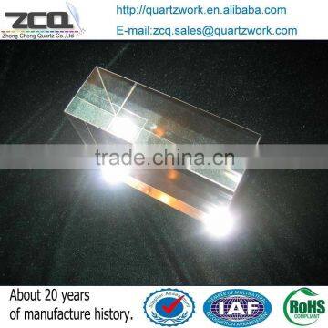 high quality brick size quartz glass optical observation window