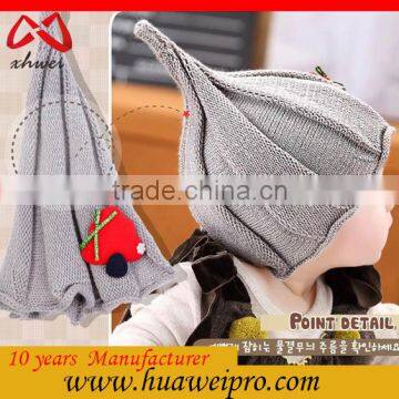 Guangdong Manufature Knitting Wool for Babies Oem Kids Knit Cap and Children's Hats