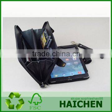 Hot Selling Leather Portfolio Case With Zipper Closure photo-5