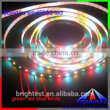 12V/24V 5050 RGB/RGBW led strip,14.4W/m DC12V/24V strips flex IP65 SMD5050 RGBW motorbike led tape lamp