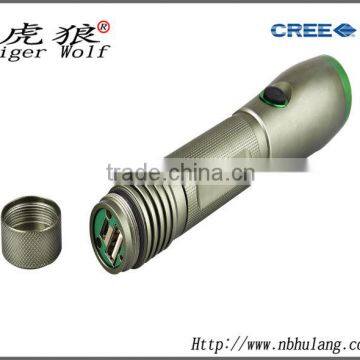 aluminum xm-l xpg led flashlight rechargeable torch light USB flashlight