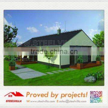 hot-selling light steel framed prefab house