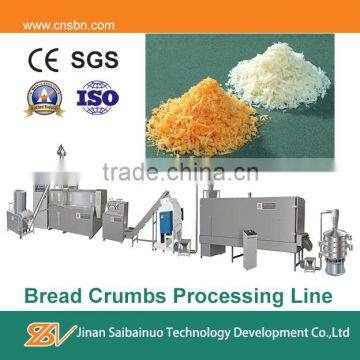 hot selling industrial bread crumbs snack food making machine