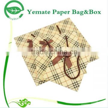 new arrival series 200g art paper handmade reusable folding recycled shopping bag