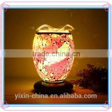 new style wholesale antique electric oil Warmer lamp small decorative oil lamp mosaic fragrance lamp YXNY