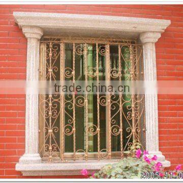 2012 Top-selling modern steel window grill design