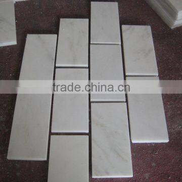 China White Carrara Oriental White Marble Flooring Tiles photo-2