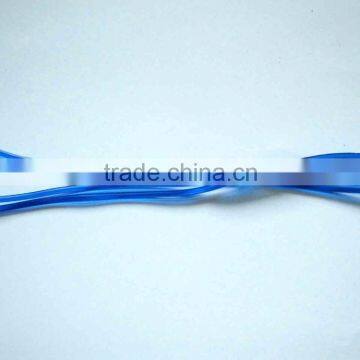 transparent blue silicone loop strap (M-LP034)