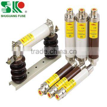 24kv high voltage current limiting fuse for transformer protection / high rupturing capacity fuse/porcelain body fuse/XRNP type