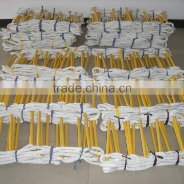 Fire fighting soft nylon folding ladder