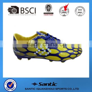 2016 Men outdoor sport shoes for football use, grade original quality soccer boots new style outdoor rugby SS3735