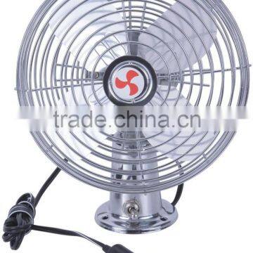 (WIN-101) 12 Volt Deluxe Metal Fan