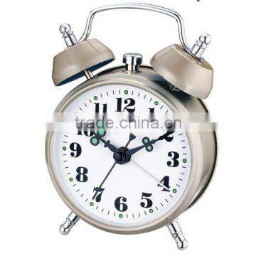 3 Inches Metal Twin Bell Mechanical Alarm Clock photo-6