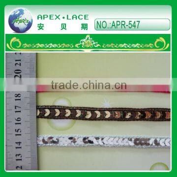 fashion beads tape for clothes