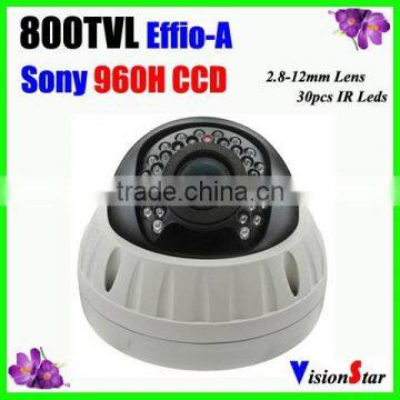 Support Muti Language OSD Menue CCTV Camera Home Alarm Systems Security Camera 30pcs IR Led Dome Camera