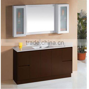 E1 Particleboard / Plywood / MDF contemporary bathroom vanity wall mirrors