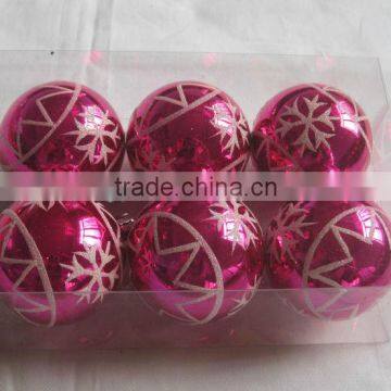 new year plastic ball for promotion