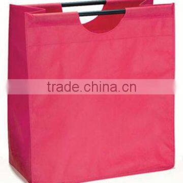 Cheap Promotional Non Woven Bag With Die Cut Handle(BSCI and Social Audit Factory)