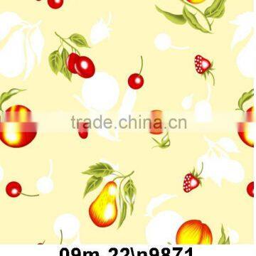 100% polyester fruits print flannel fleece fabric