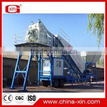 Mobile concrete batching plant mc