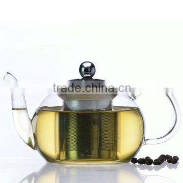 borosilicate glass teapot