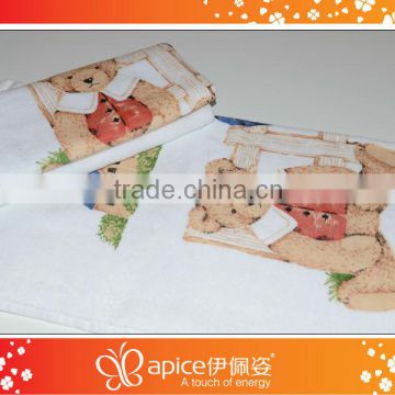 wholesale bath towel beach towel with cute bears