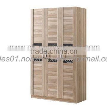 Morden economic melamine board panel wardrobe