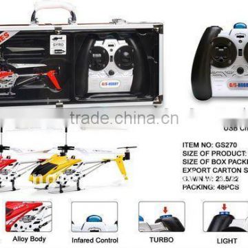 Mini 3CH Infrared Metal RC Helicopter with GYRO