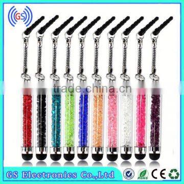 Funny Stylus pen For Ipad Tablet for Smartphone Luxury Crystal Bling Stylus Pen