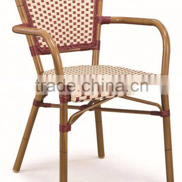 outdoor aluminium rattan chair for 2016 hot selling