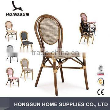 C038-DF Stackable and Rattan / Wicker Material outdoor chair