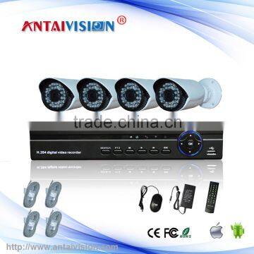 Security Surveillance system 4ch NVR KIT 720P 1.0mp wifi outdoor IP Camera P2P Home alarm video push CCTV