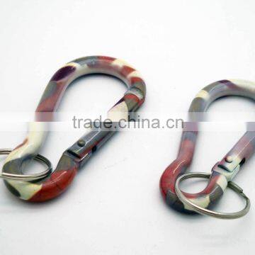 ALUMINUM CARABINER W/PATTERN