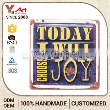 Quality Guaranteed Cheap Prices Sales Fancy Wholesale Rustic Home Decor Metal Sign Board