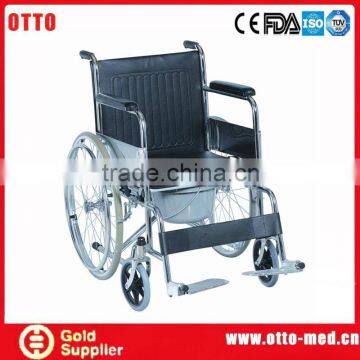 Folding Commode wheelchair