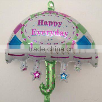 25*30cm umbrella Wedding Decoration Letter Balloons for wedding Party Supplies Foil Ballon