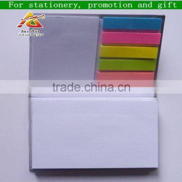 hardcover combined memo pad sticky note pad