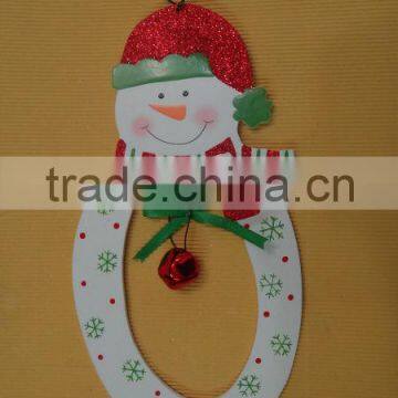 HANGING SNOWMAN CRAFT,wood snowman christmas craft