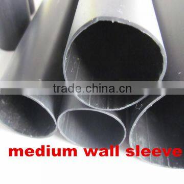 3pe coating carbon steel pipe sleeve/shrink sleeve with glue