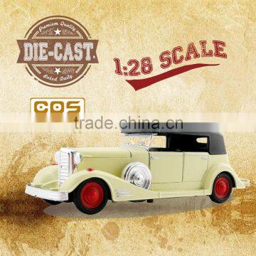 1:28 classical die cast model with sound and light