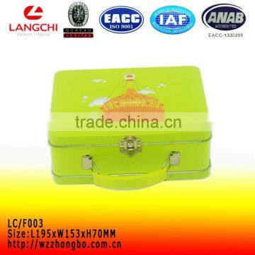 Hot sell tin lunch box metal