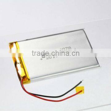 Polymer li-ion battery pack 3.7v