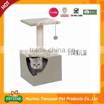 Cheap comfortable wooden wholesale cat trees