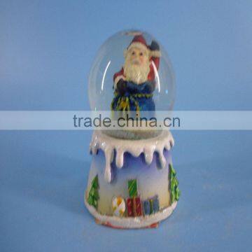 Christmas Snow Globe With snow Blowing function
