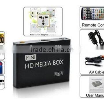 1080P HD TV Mini Media Player USB Autoplay Resume for AD Player 1080p Mkv Network hd Media Player 4GB Nandflash Optional photo-5