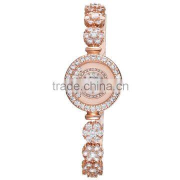 Luxury Women Diamond Bracelet Watch Weiqin Diamond Quartz Watch photo-3
