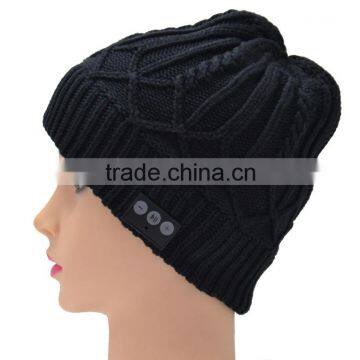 high quality wholesale cashmere bluetooth beanie hat