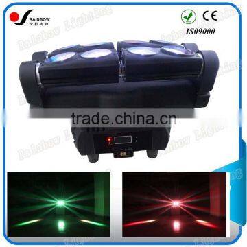 New Color Changing Pro 8PCS 12W RGBW 4in1 LED Spider Flood Light for Sale