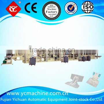 CE certificate full automatic disposable adult diaper manufacturing machine